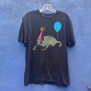 attic salt birthday frog graphic tee